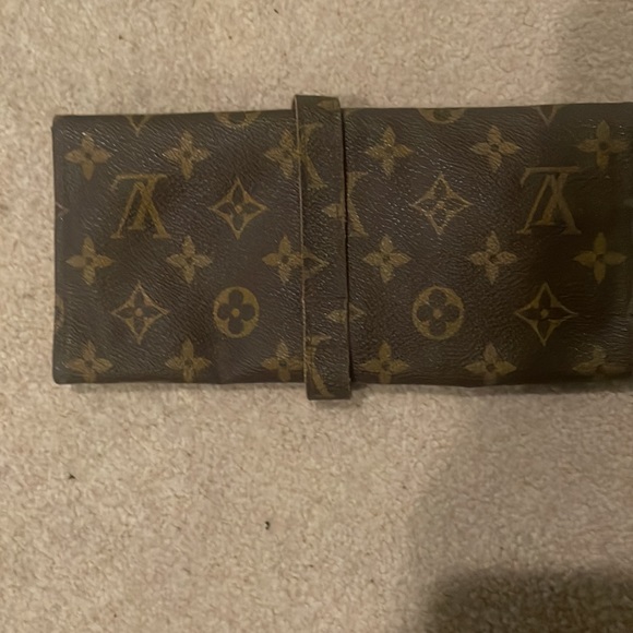 Louis Vuitton Vintage Saks Fifth Avenue Rare Monogram Canvas Jewelry Case 1970s - Picture 2 of 2